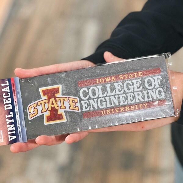 I-State College of Engineering Vinyl Decal (6"X2")